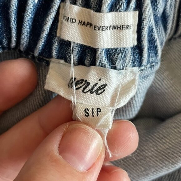 American Eagle Aerie Size Small Denim Circle Mini Skirt - Picture 8 of 8